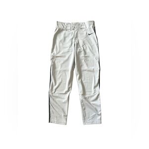 Nike Boys' Vapor Select Piped Baseball Pants Size XL Gray